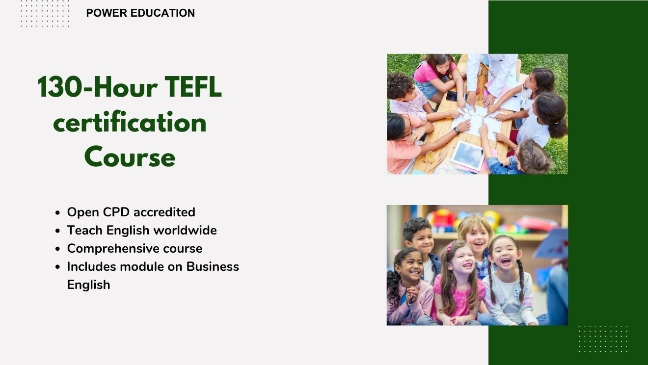 130 Hour TEFL Course