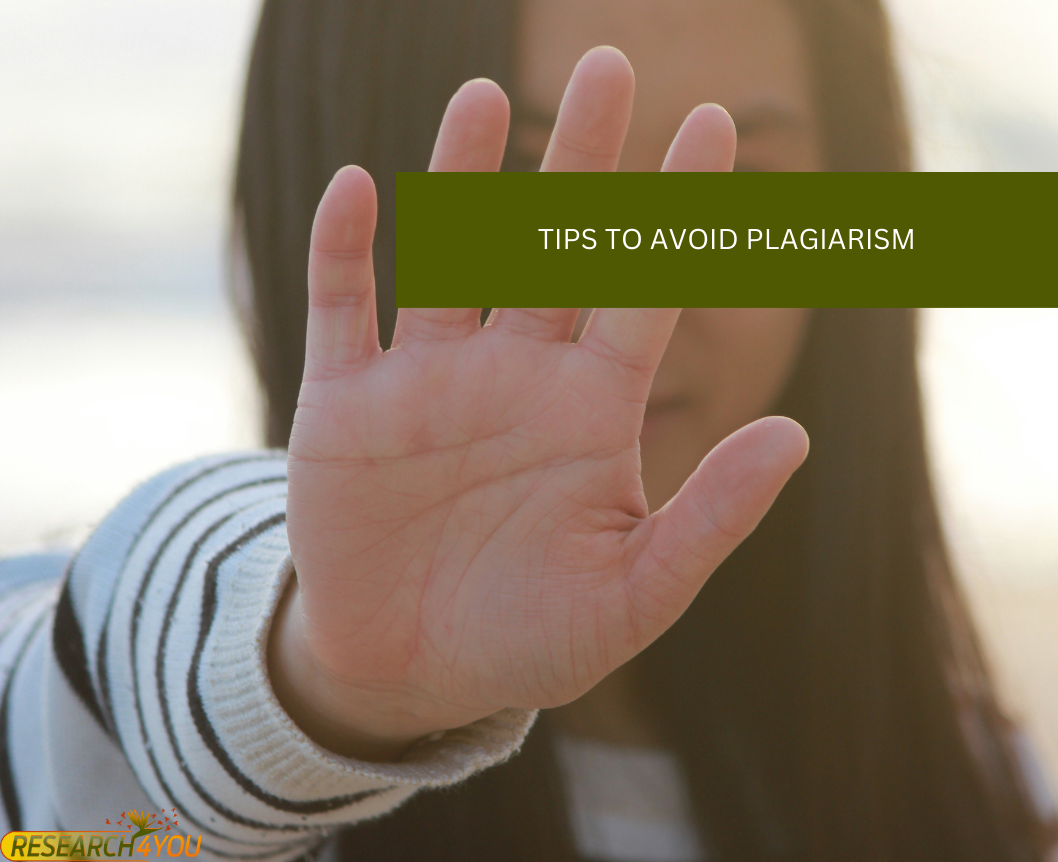 Tips to avoiding plagiarism