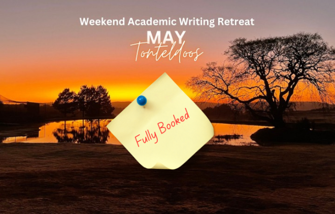 Weekend Academic Writing Retreat - 2-4 May 2025