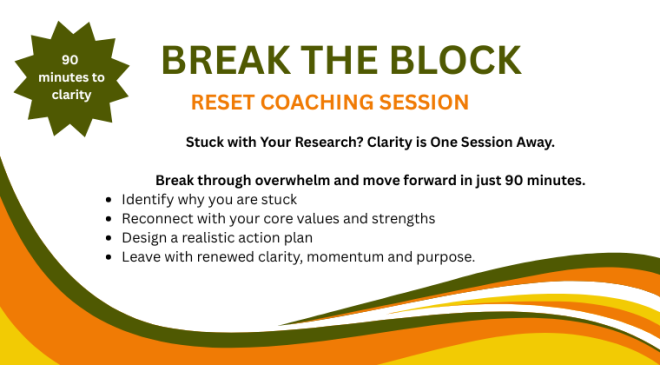 Break the Block: Reset Coaching Session