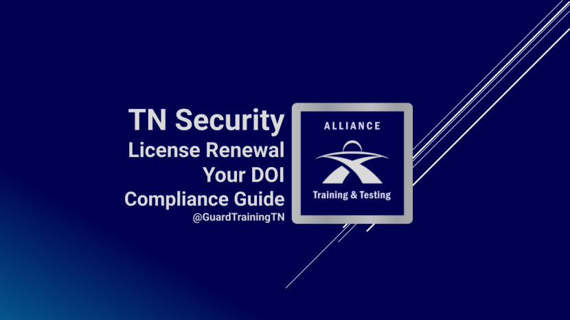 TN Security License Renewal: Your DOI Compliance Guide