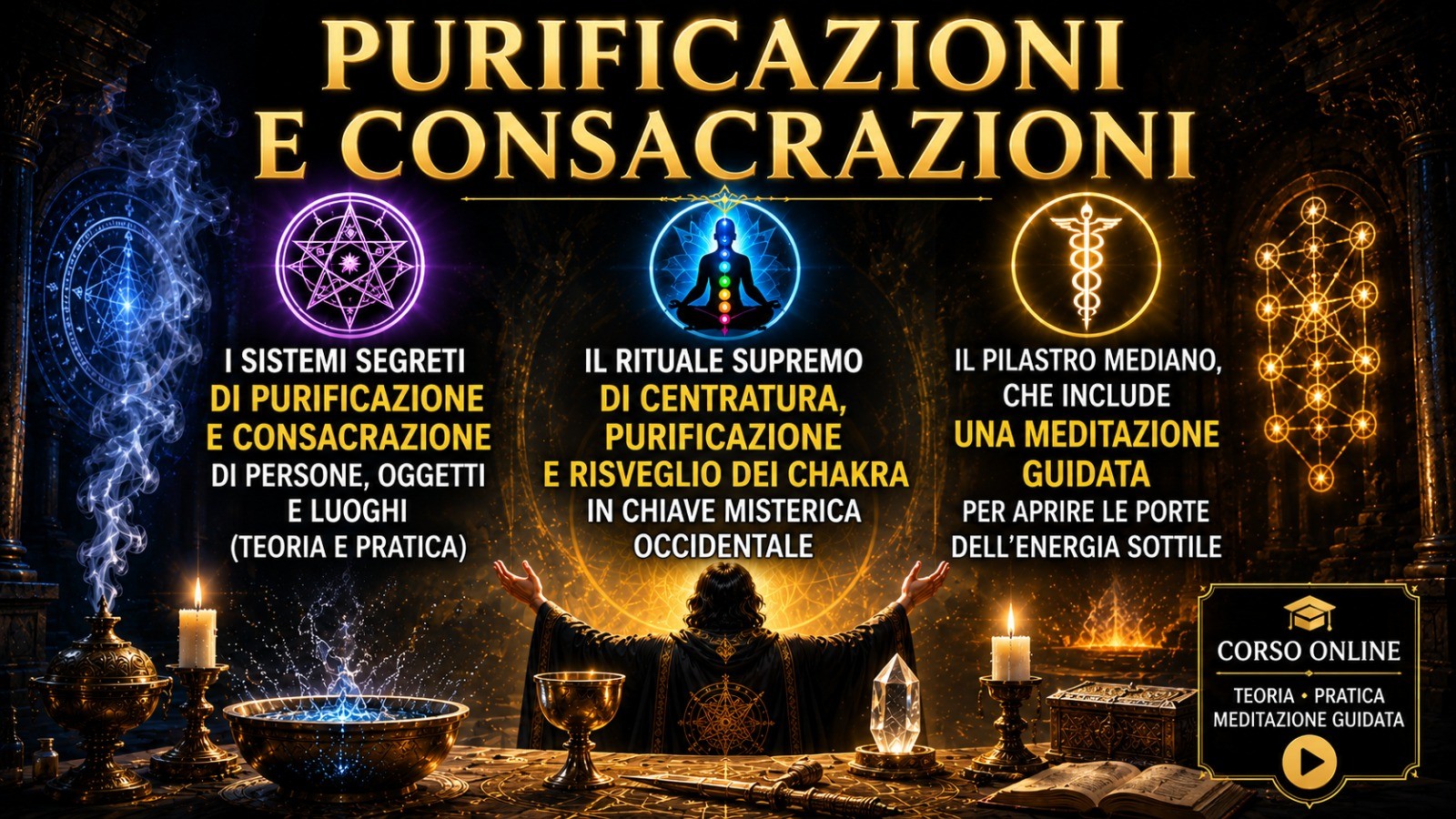 Iniziazione alle Purificazioni e Consacrazioni