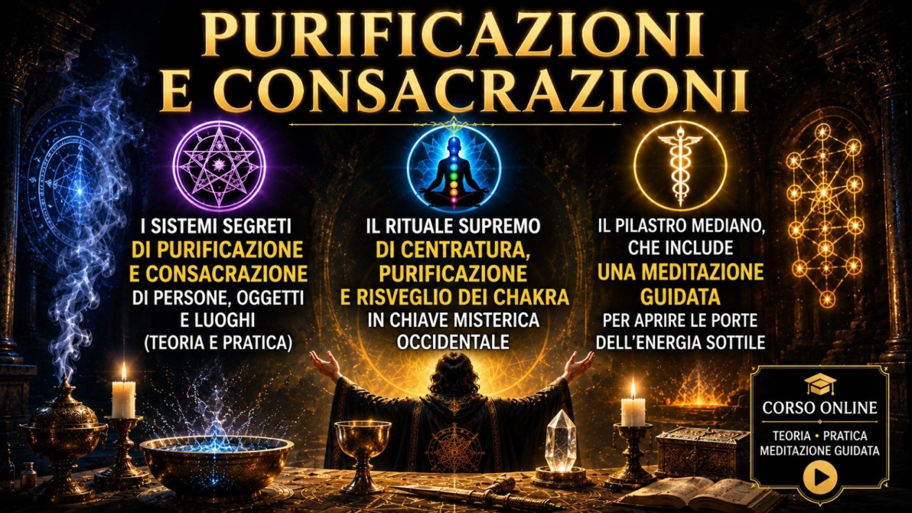 Iniziazione alle Purificazioni e Consacrazioni