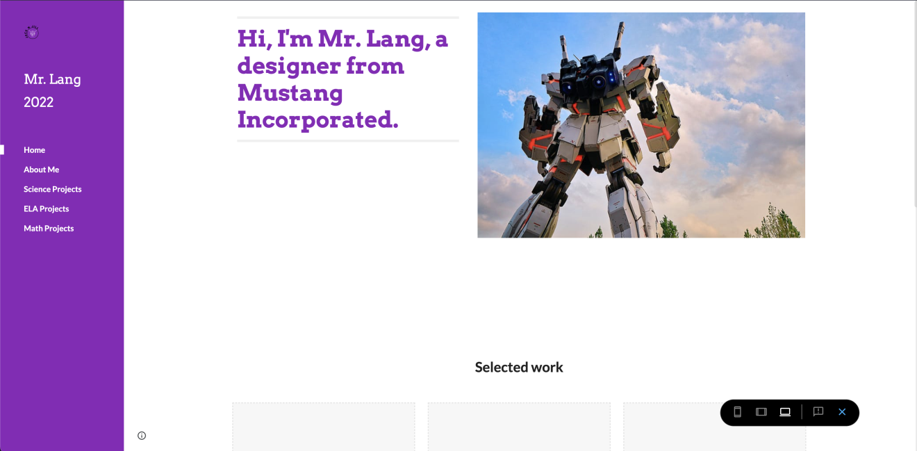 1Take: Building Amazing Portfolios with Google Sites