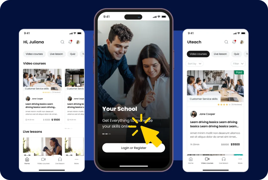 Make training easily accessible on your mobile app