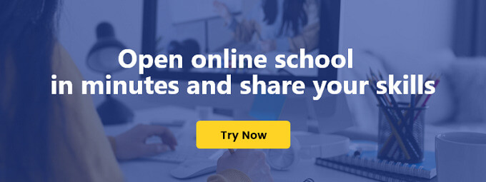 Open online school in minutes