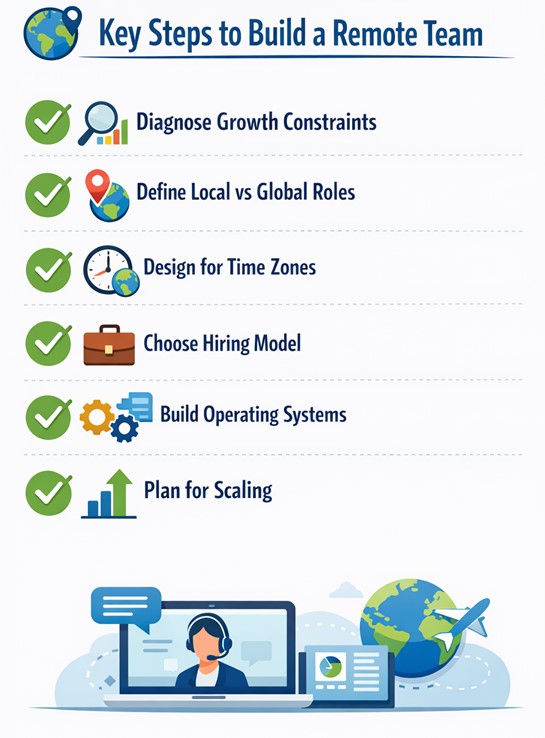 steps to build a remote team
