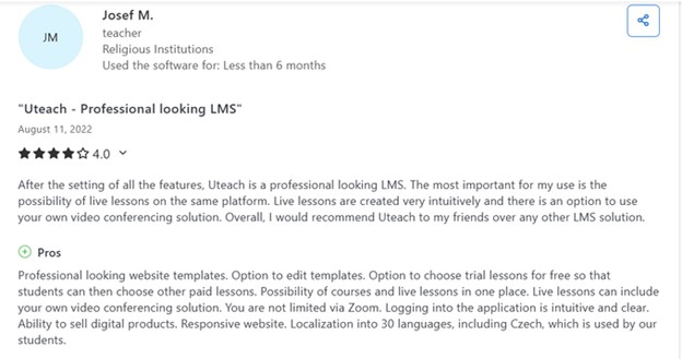 Uteach review