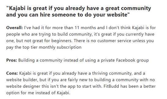 Kajabi reviews