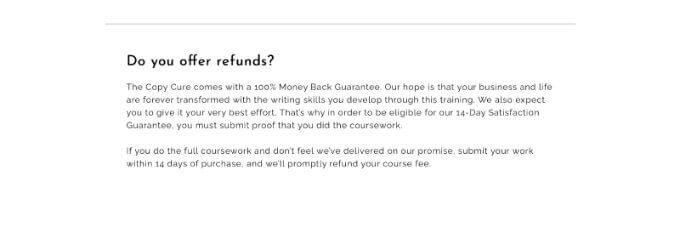 Refunds