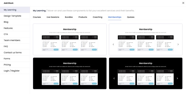 Uteach dashboard