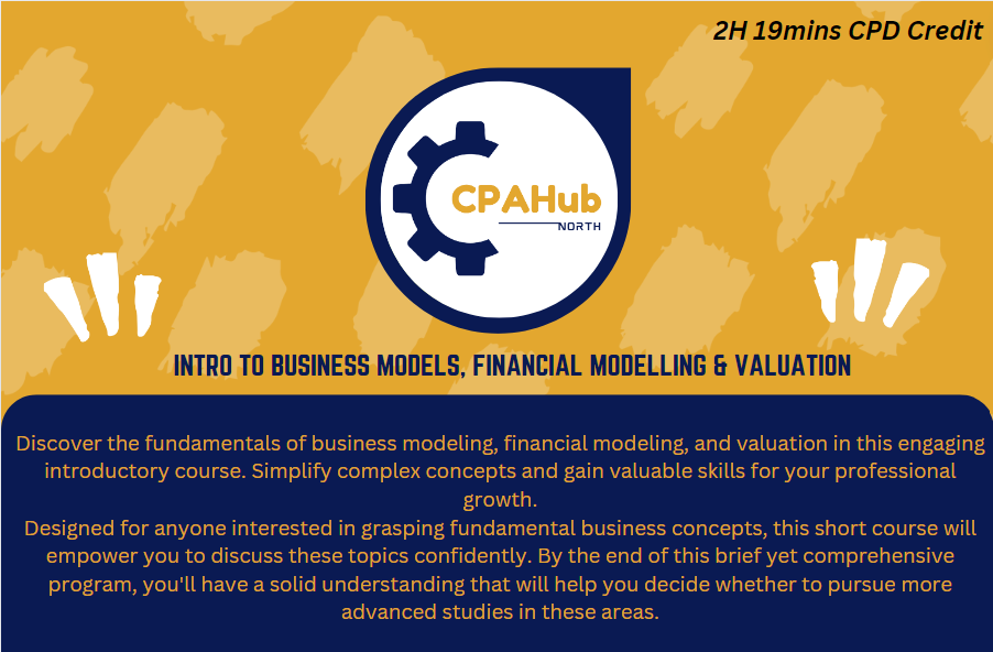 Technical Course on Business Models, Financial Modelling & Valuation