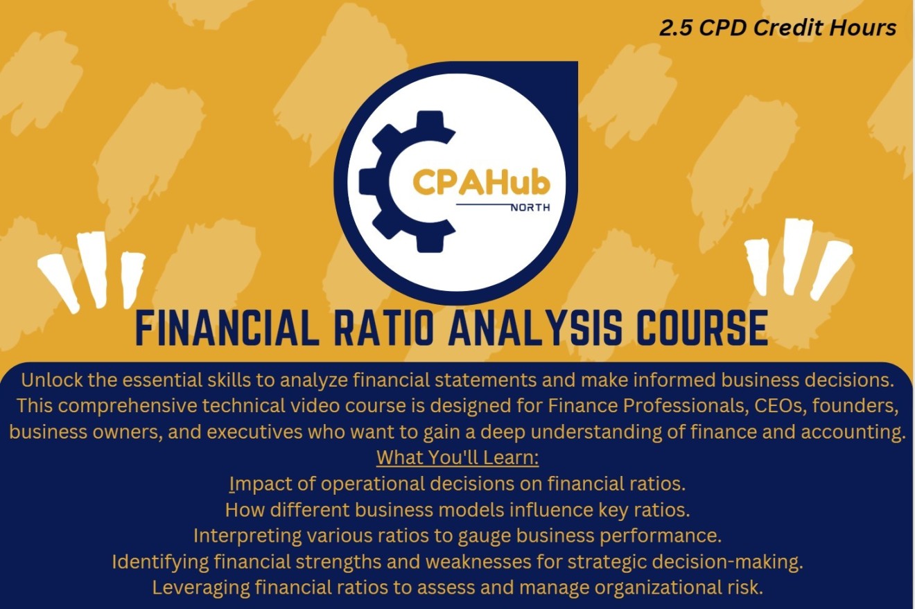 Financial Ratio Analysis Course - Technical Video
