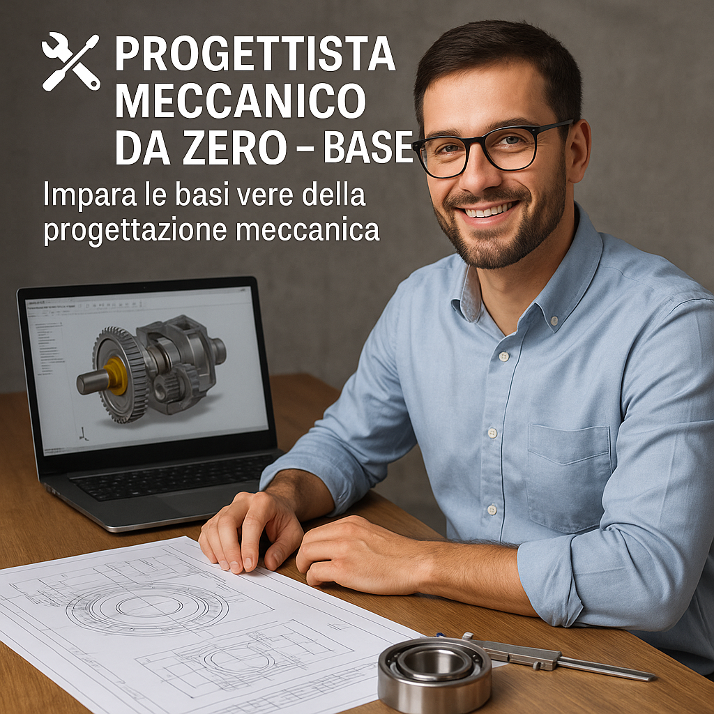 Progettista Meccanico da ZERO - Base